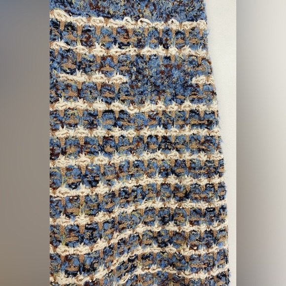 Zara Tweed Chunky Knit Mini Skirt - Picture 5 of 7